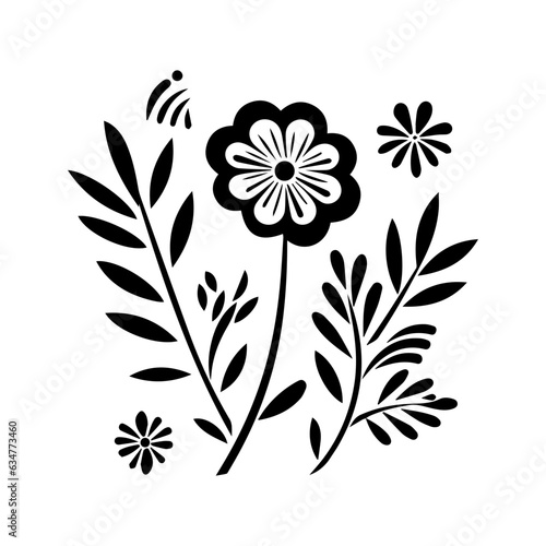 Floral logo