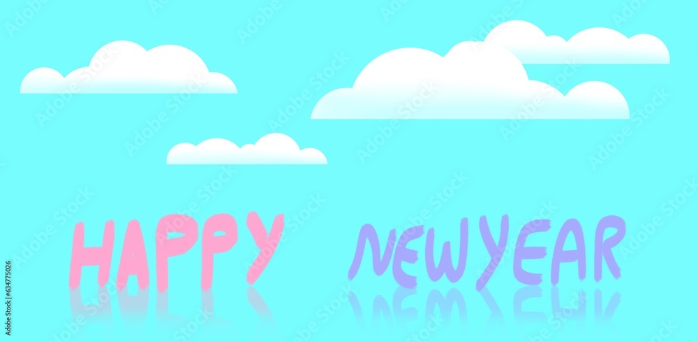 Happy new year 2024 background