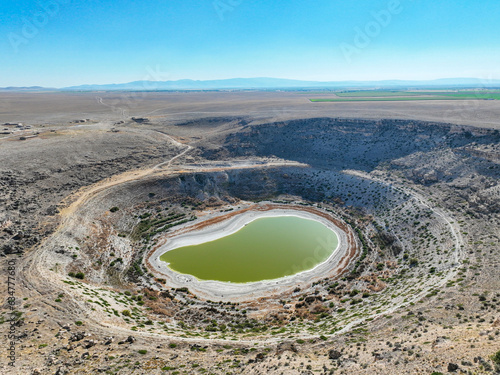 Meyil Obruk Lake is located...