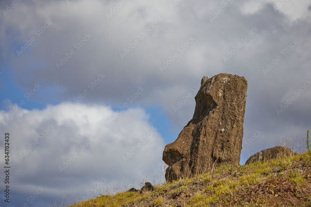 Moai auf der Osterinsel