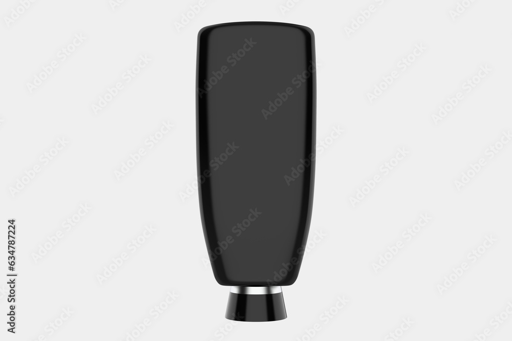Shampoo Bottle Mockup Isolated On White Background. 3d illustration Shampoo Bottle Mockup Isolated On White Background. 3d illustration