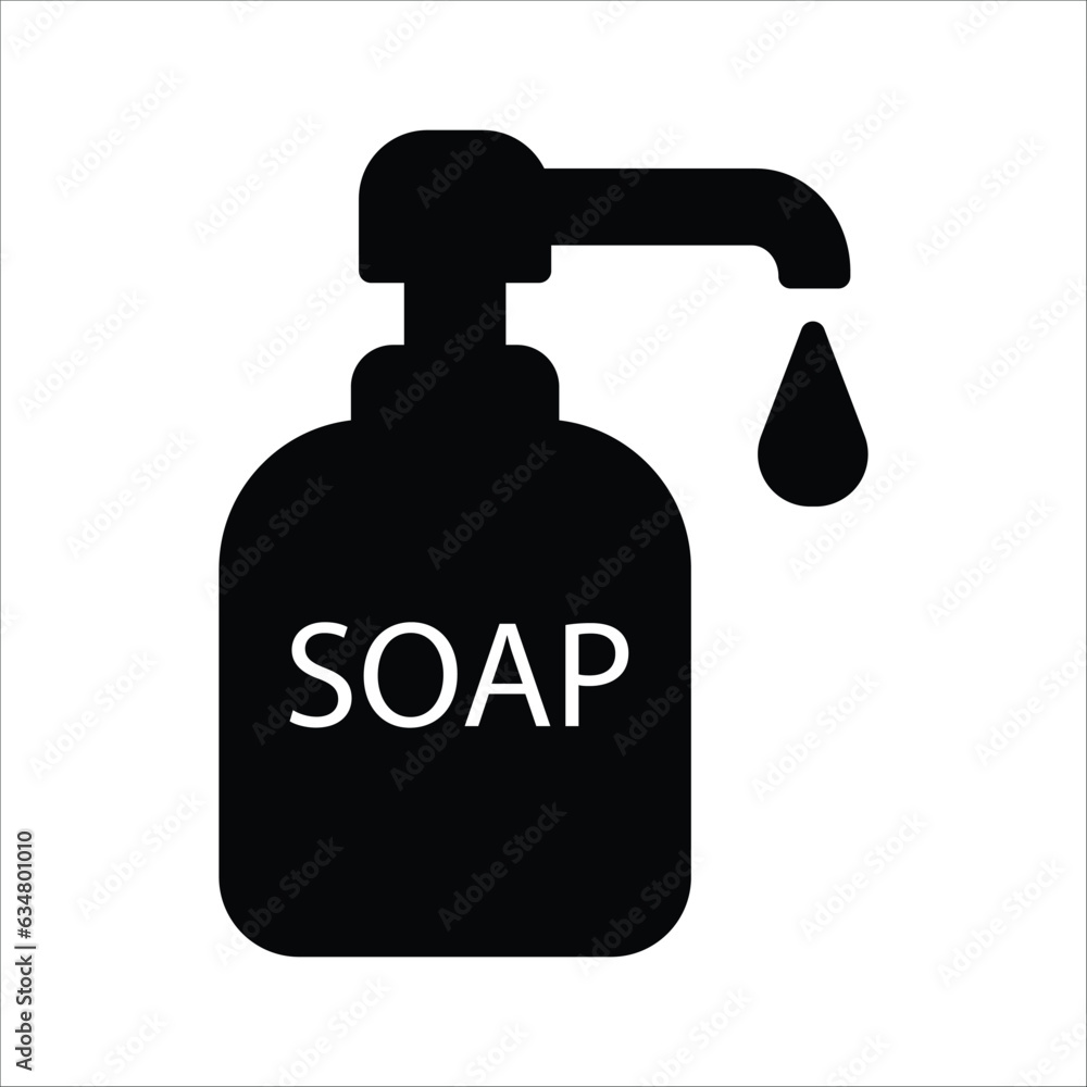 Obraz premium soap icon simple design art eps 10