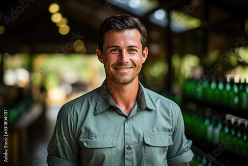 Portrait of an Insect Repellent Employee