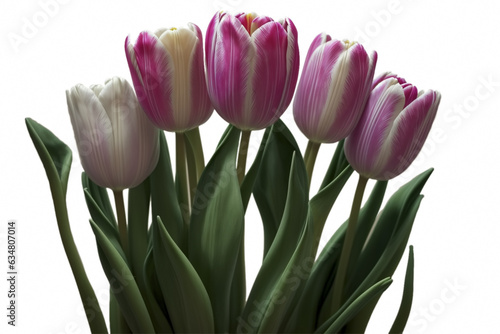 Beautiful tulip flowers on ...