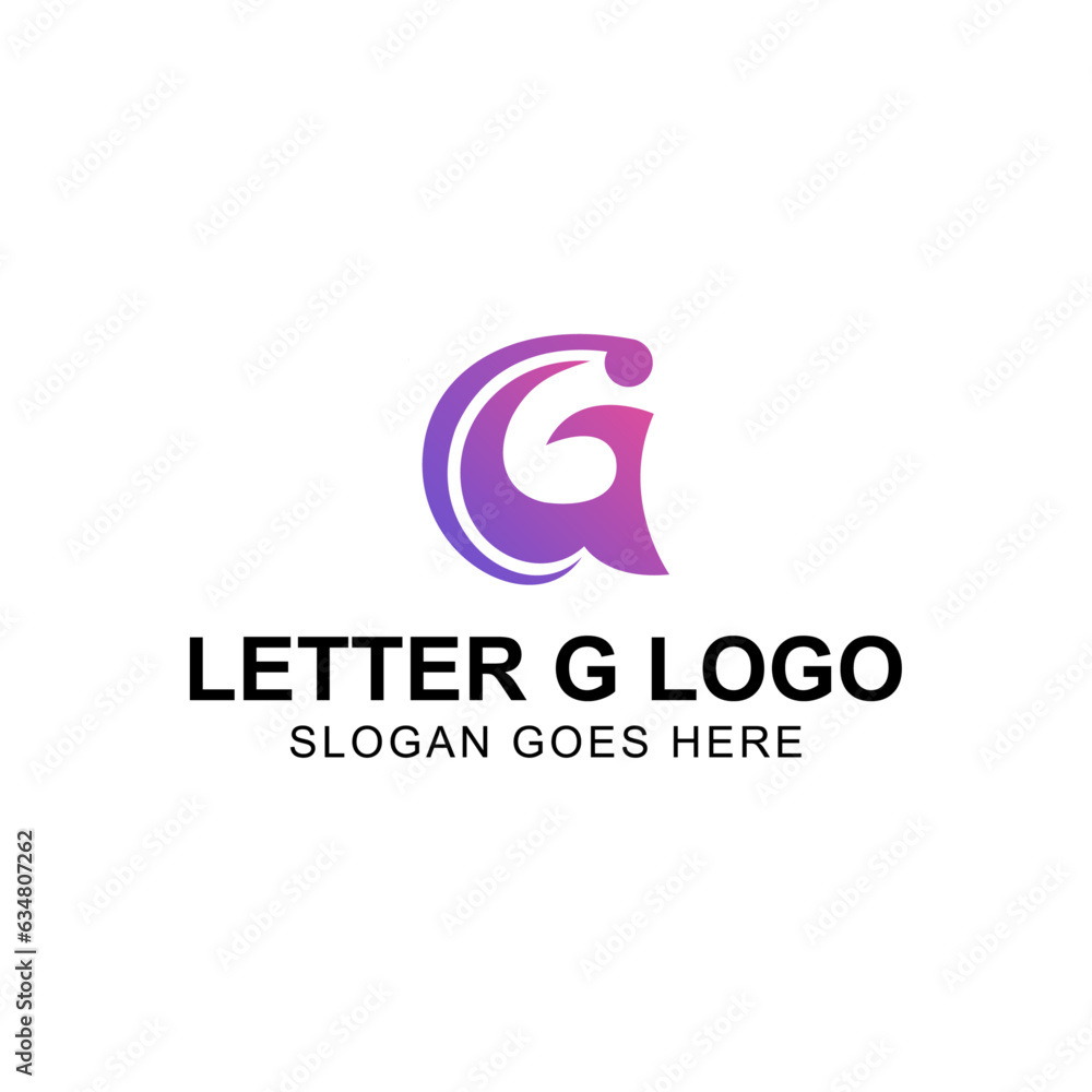 G letter mark logo design G letter mark logo design