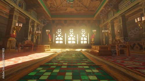 screenshot from the legend of Zelda N64.Generative AI