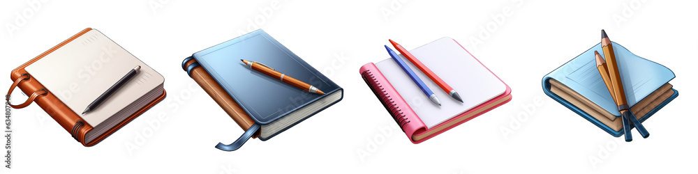 Sketchbook clipart collection, vector, icons isolated on transparent background Sketchbook clipart collection, vector, icons isolated on transparent background