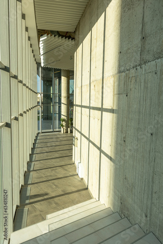 Interior of big office spac...