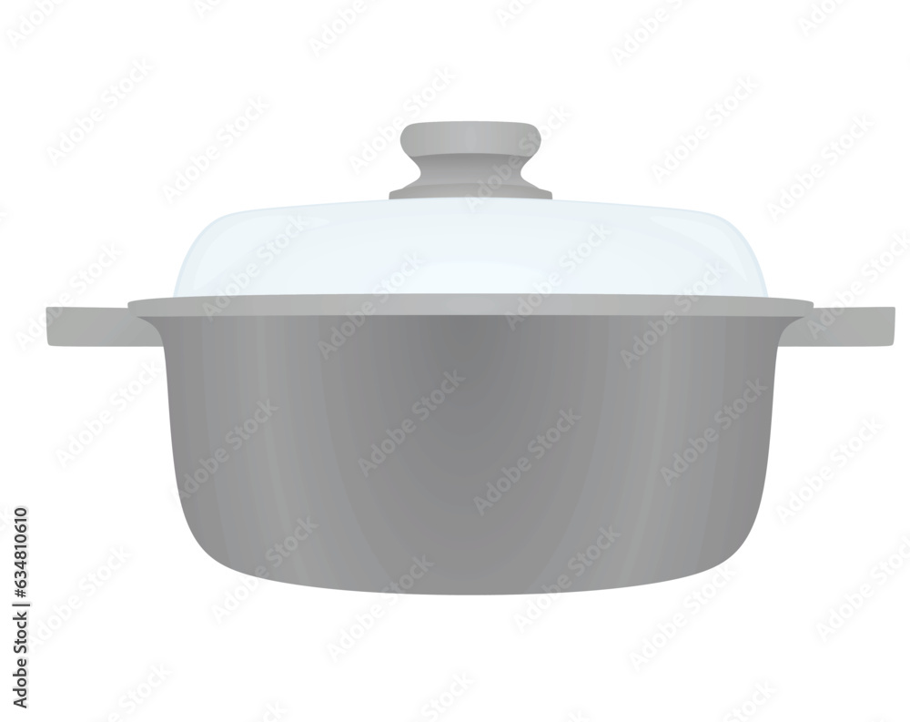 Isolated cooking pot. vector illustration Isolated cooking pot. vector illustration