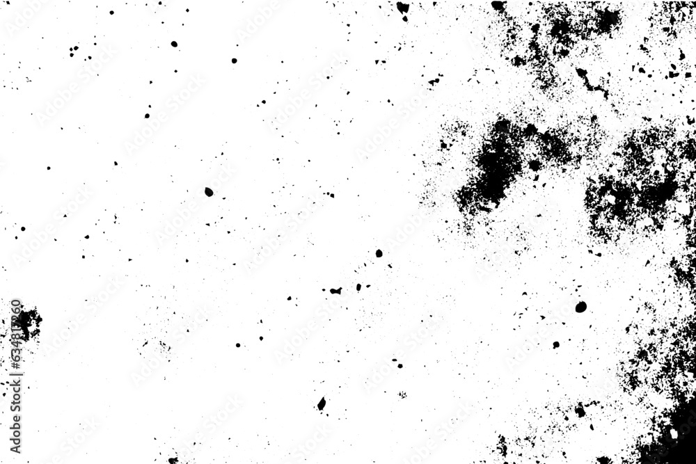 Fototapeta premium Vector grainy grunge texture. Abstract background, old concrete wall. Overlay illustration over any design to create grungy vintage effect and depth.Pattern for posters, banners.