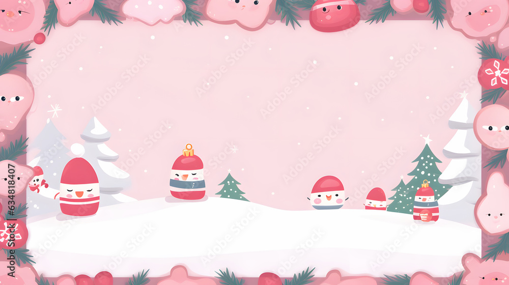 anime style christmas background anime style christmas background