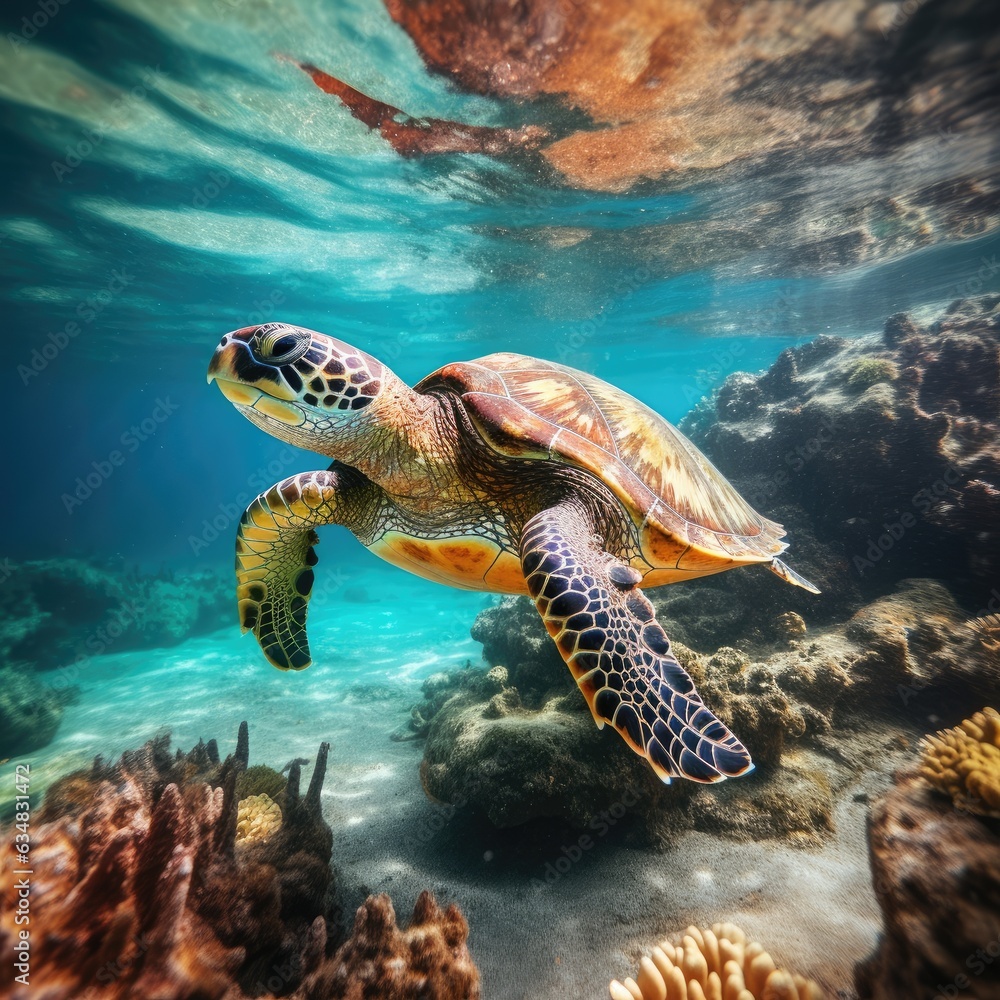 Aqua Adventure: Exploring the Deep Sea with Captivating Sea Turtle Photography Aqua Adventure: Exploring the Deep Sea with Captivating Sea Turtle Photography