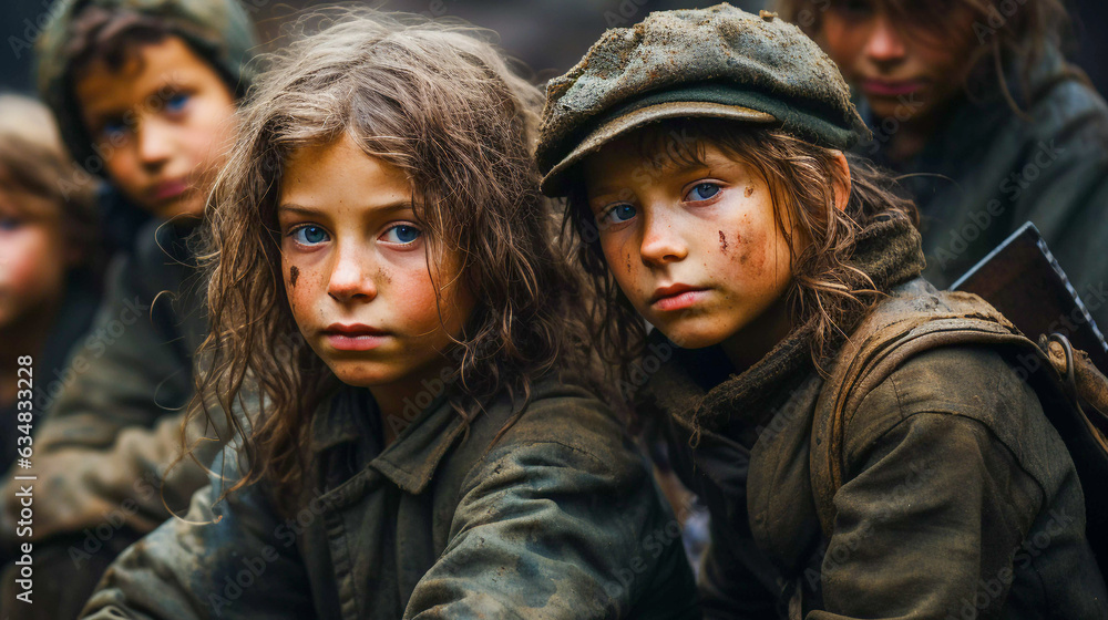 Children of Resilience: Portraits of Young Lives Post-War, Generative AI Children of Resilience: Portraits of Young Lives Post-War, Generative AI