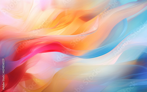 Wallpaper Mural Abstract blurred multi colored background Torontodigital.ca