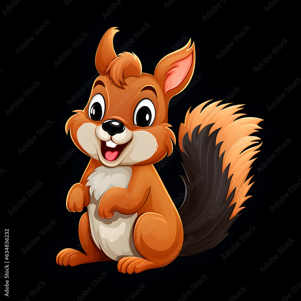 squirrel illustration squirrel illustration