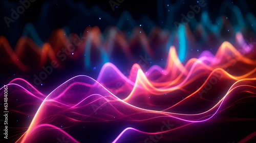 Abstract Wave Background 7