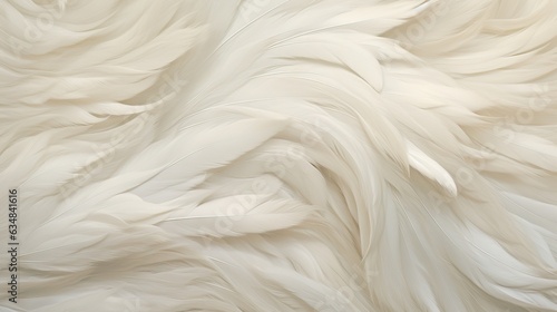  a close up of a white background with a pattern of feathers. generative ai