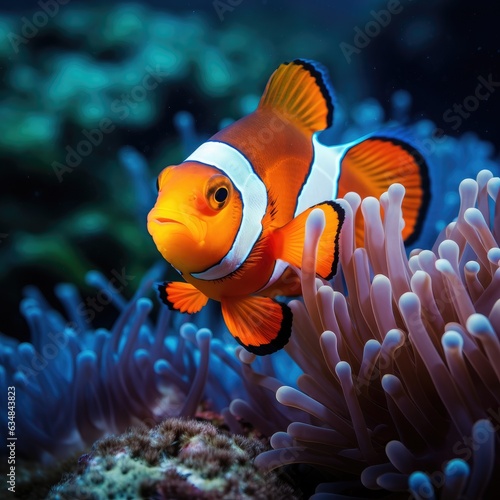 Capturing the Abyss: Clownfish in their Element, Showcased through Underwater Photography © Yago