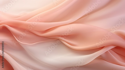  a close up of a pink and white fabric with a soft feel. generative ai