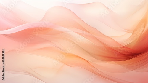  an abstract painting of a red and orange wave on a white background. generative ai