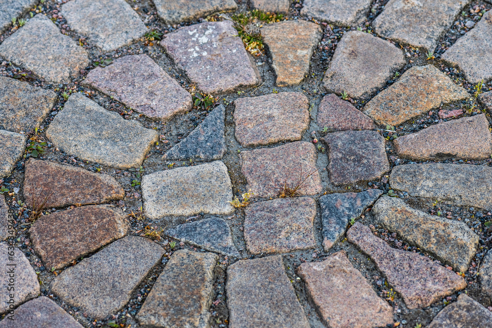 The centre of a cobblestone circle. The centre of a cobblestone circle.