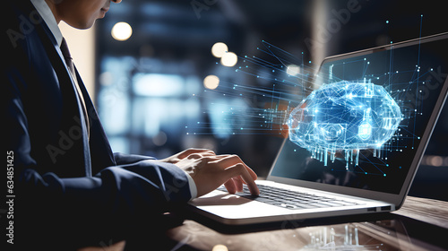 Un développeur en intelligence artificielle en train de travailler sur un projet cnn de réseau de neurones convolutifs.