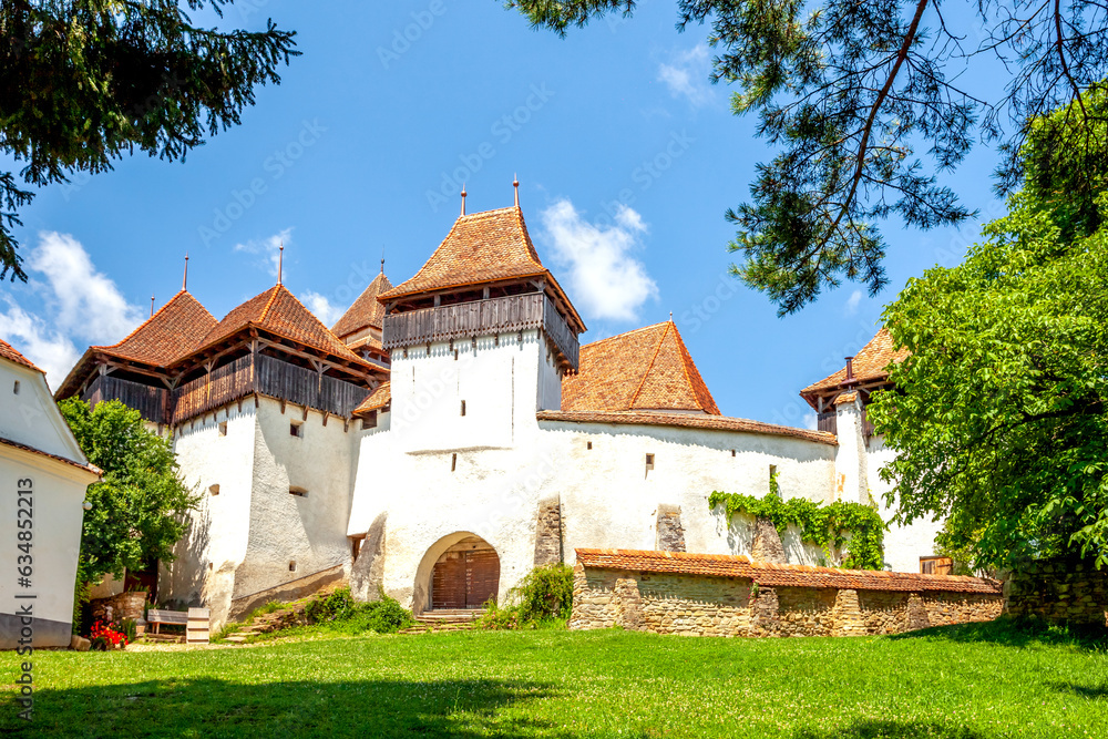 Kirchenburg, Viscri, Weisskirche, Bunesti, Rumänien 