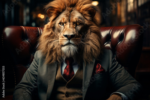 lion in the lion suit