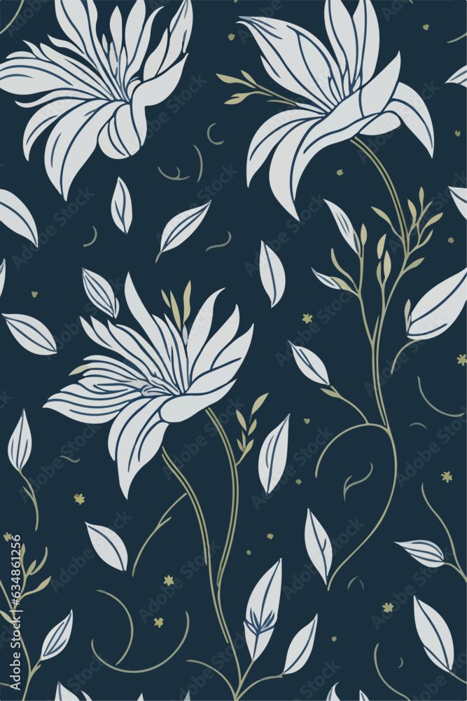 Whispers of Lilies, Parisian Pattern Delights