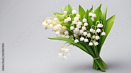 Beautiful composition spring flowers. Bouquet of white tulips flowers on pastel pink background. Valentine's Day, Easter, Birthday, Happy Women's Day, Mother's Day. Flat lay, top view, copy space