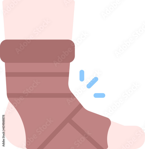 ankle brace icon