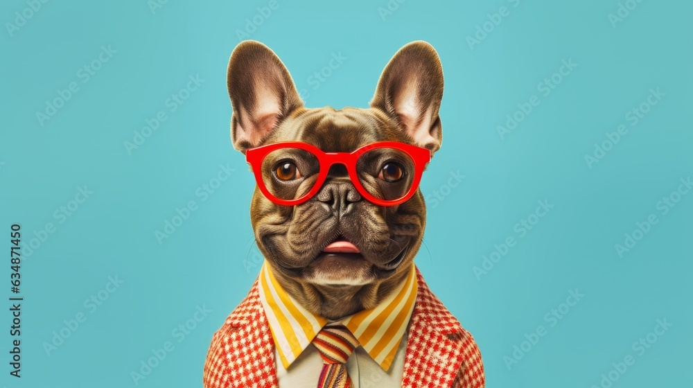 Fototapeta premium french bulldog portrait