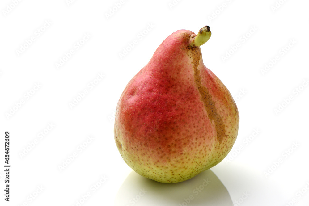 fresh pears on white background studio shot fresh pears on white background studio shot