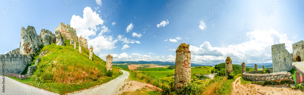 Zipser Burg, Spišský hrad, Žehra, Slowakei, Zipser Burg, Spišský hrad, Žehra, Slowakei,