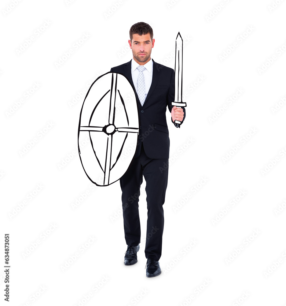 Digital png photo of caucasian man on transparent background Digital png photo of caucasian man on transparent background