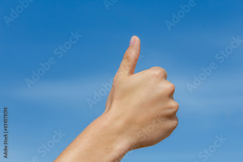 thumbs up sign