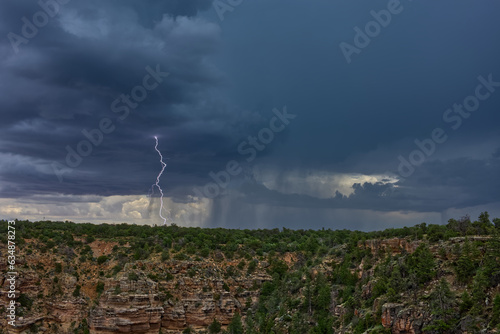 Arizona Monsoon at Grand Canyon