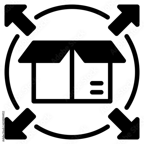 Distribution Channels icon can be used for uiux, etc