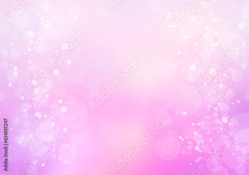 ピンクのキラキラ背景素材 グラデーション・ベクター