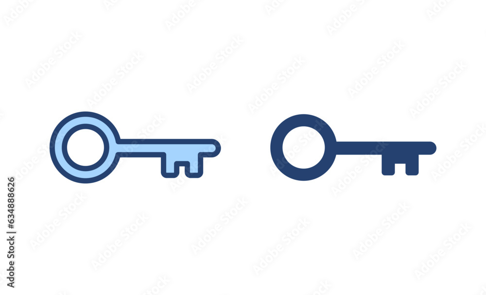 Key icon vector. Key sign and symbol. Key icon vector. Key sign and symbol.
