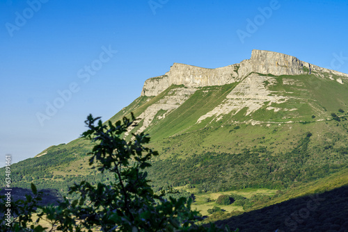 Sunset on the valley from Angulo In burgos