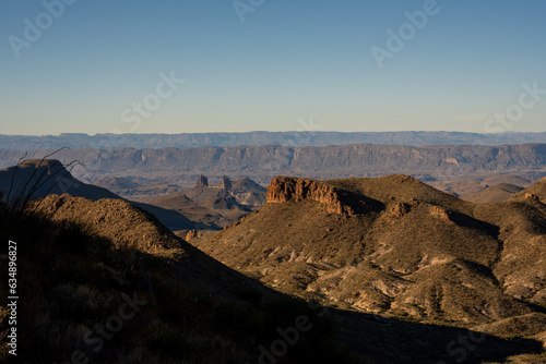 Mules Ears Rises In The Distance In Big Bend photo