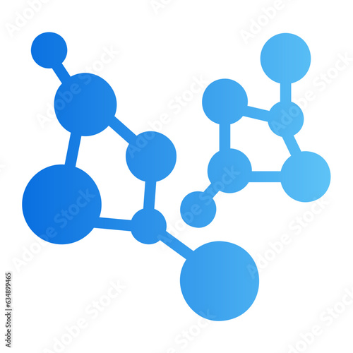 chemistry gradient icon