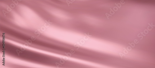 Close-up texture of light pink silk. Light pink fabric smooth texture surface background. Smooth elegant pink silk in Sepia toned. Texture, background, pattern, template. 3D vector illustration.