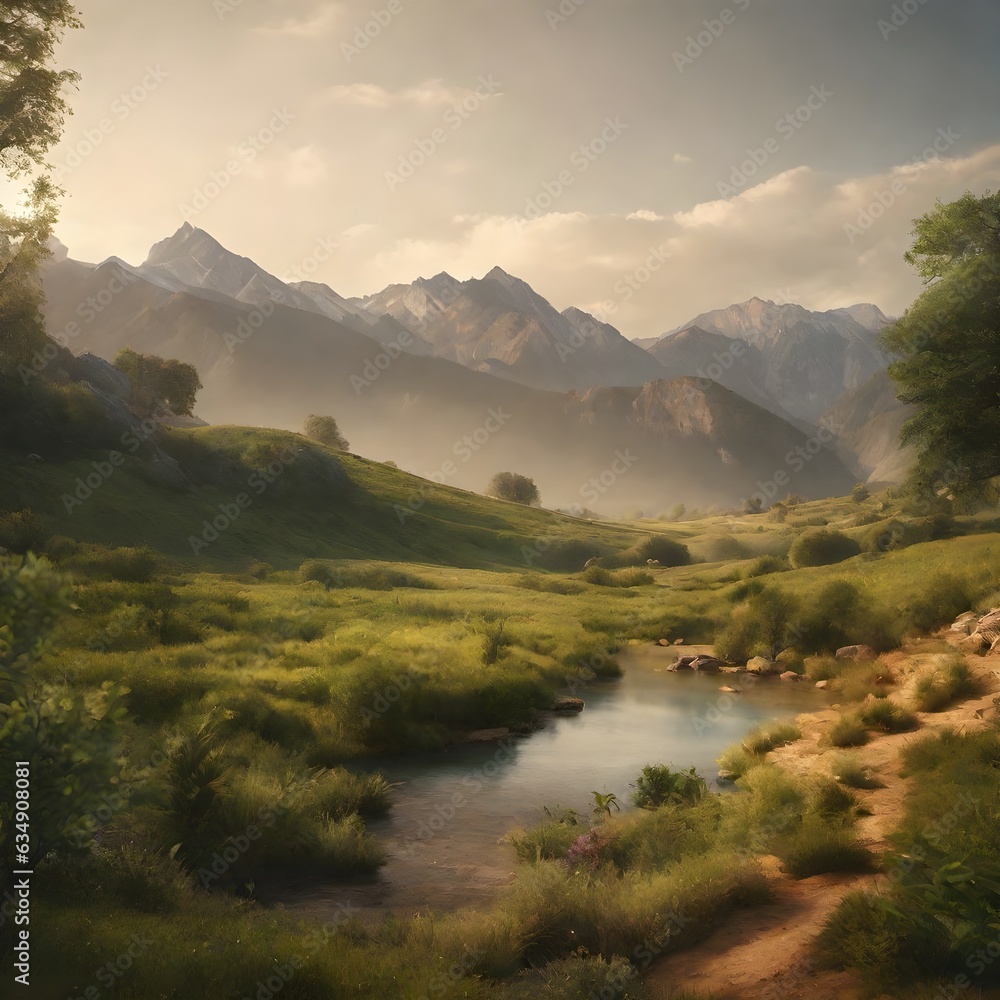 Fototapeta premium Landscapes Background Very Cool