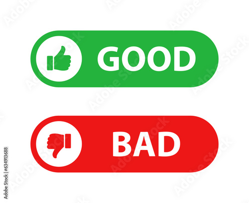 Good and bad buttons