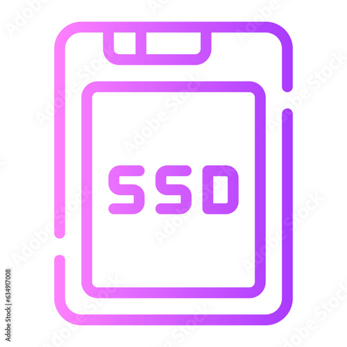 ssd gradient icon