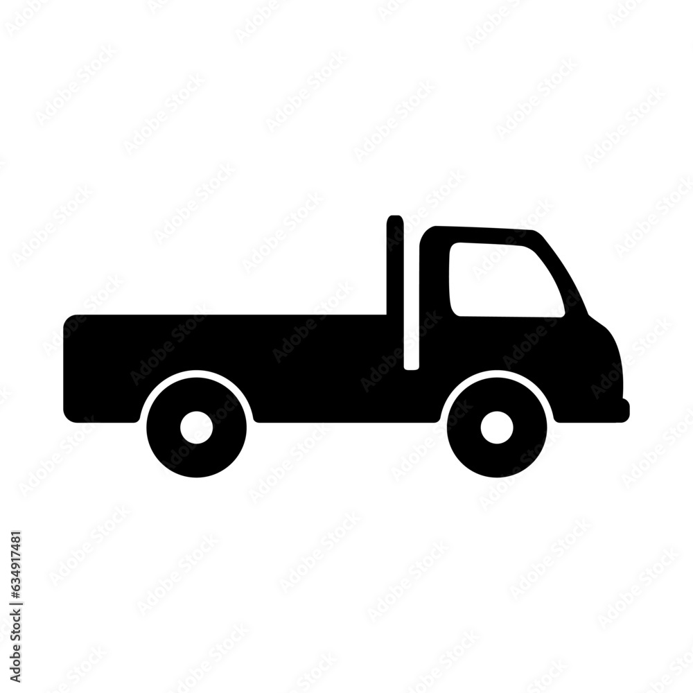 truck illustration vector logo template