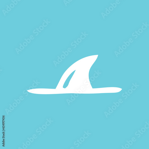 ORNAMENTAL DESIGN IN THE SHAPE OF A BLUE SHARK FIN
