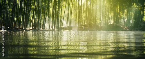Fotografia Bamboo spa background